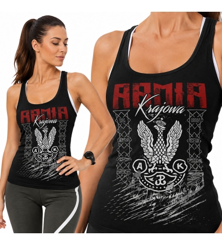 Damski tank-top ARMIA KRAJOWA